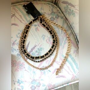 Forever21 Waist Chain Belt Three Layer